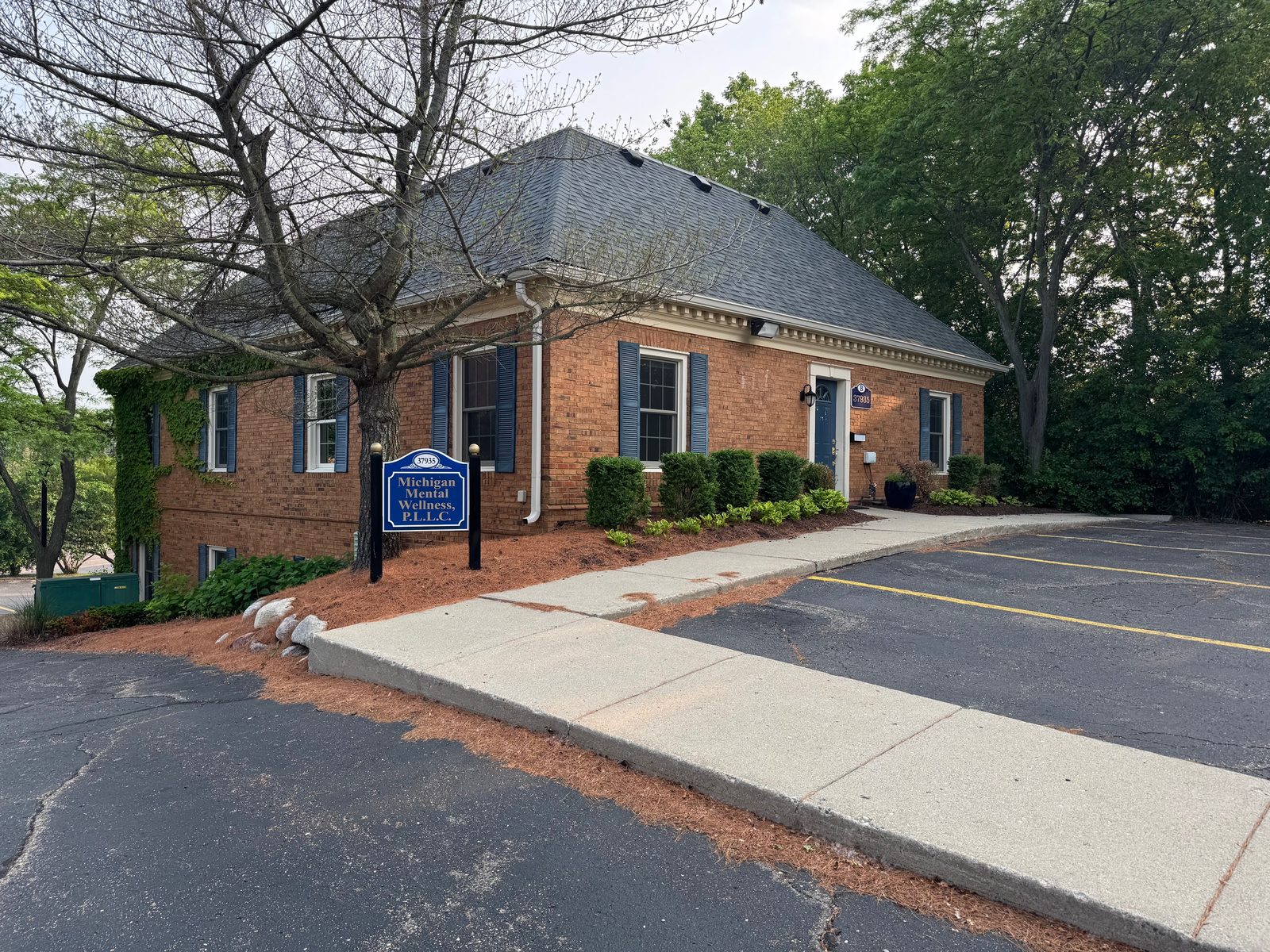 Michigan Mental Wellness office exterior — Farmington Hills